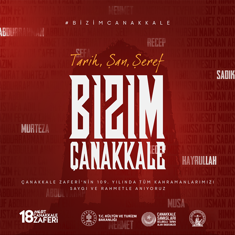 YK BAŞKANI VE GENEL MÜDÜRÜMÜZ DR. HÜSEYİN KESKİN’İN 18 MART ÇANAKKALE ZAFERİ VE ŞEHİTLERİ ANMA GÜNÜ MESAJI