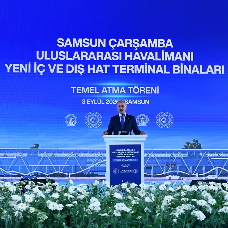 SAMSUN ÇARŞAMBA HAVALİMANI'NIN YOLCU KAPASİTESİ 3 MİLYONA ÇIKIYOR