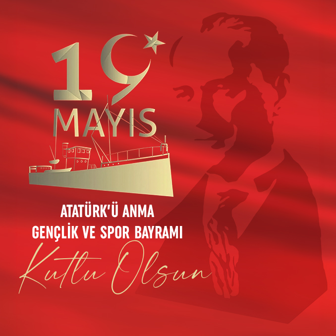 YK BAŞKANI VE GENEL MÜDÜRÜMÜZ ENES ÇAKMAK’IN 19 MAYIS ATATÜRK’Ü ANMA, GENÇLİK VE SPOR BAYRAMI MESAJI