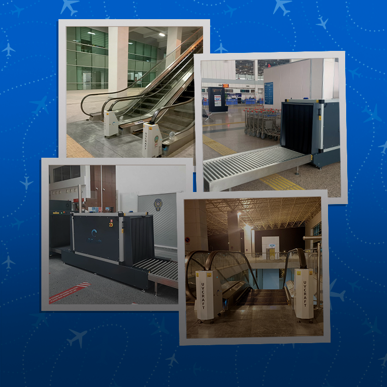 HAVALİMANLARINDA UV IŞINLI HİJYEN UYGULAMASI