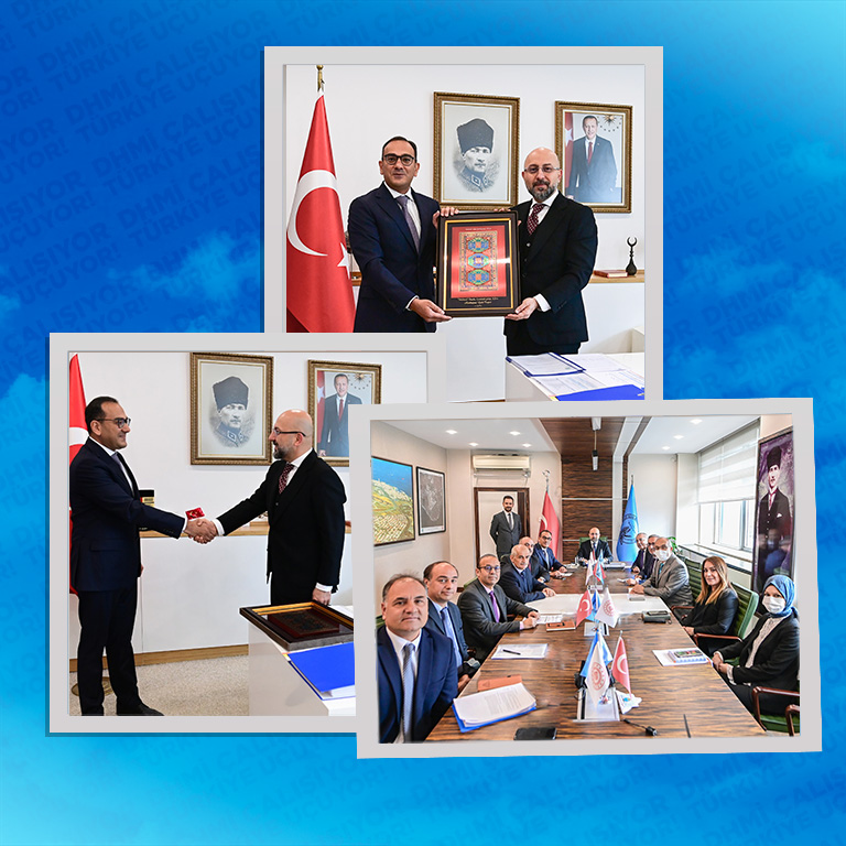 DHMİ İLE Azeraeronavigatsia (AZANS) ARASINDA İŞ BİRLİĞİ KARARLILIĞI