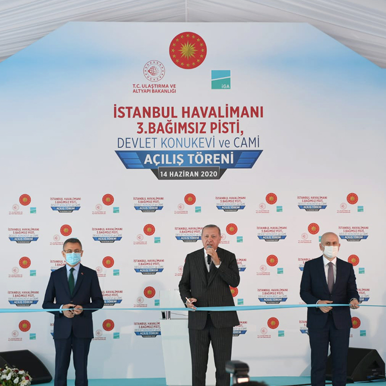 CUMHURBAŞKANIMIZ ERDOĞAN: ÜLKEMİZİN DÖRT BİR YANINI ESERLERLE DONATTIK