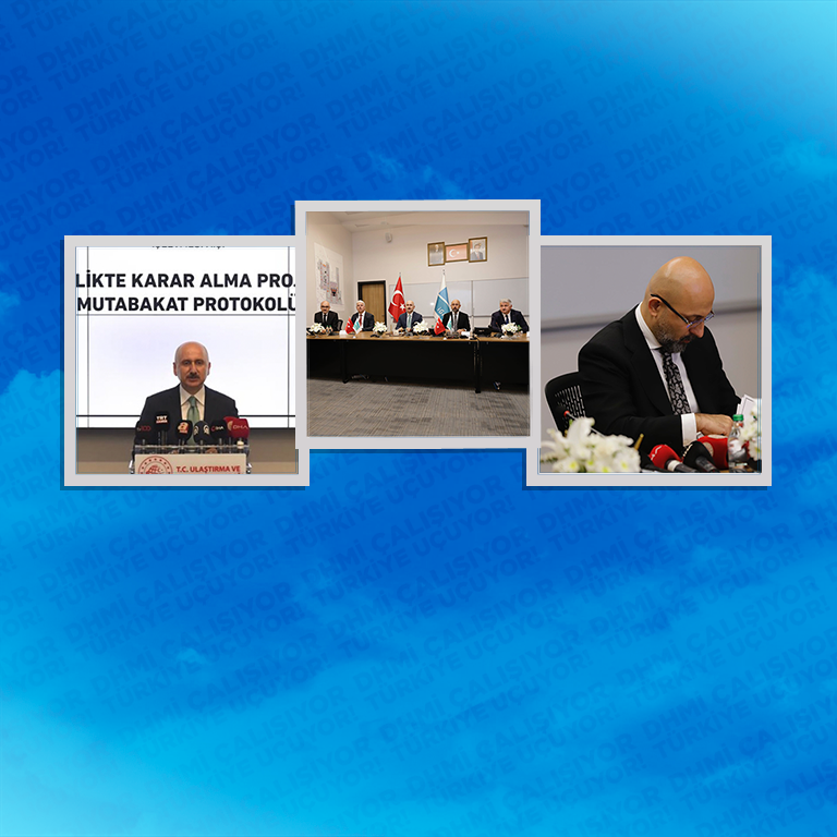 ULAŞTIRMA VE ALTYAPI BAKANI KARAİSMAİLOĞLU: PROTOKOL İLE İSTANBUL HAVALİMANI’NIN KAPASİTESİ DAHA ETKİN KULLANILACAK 