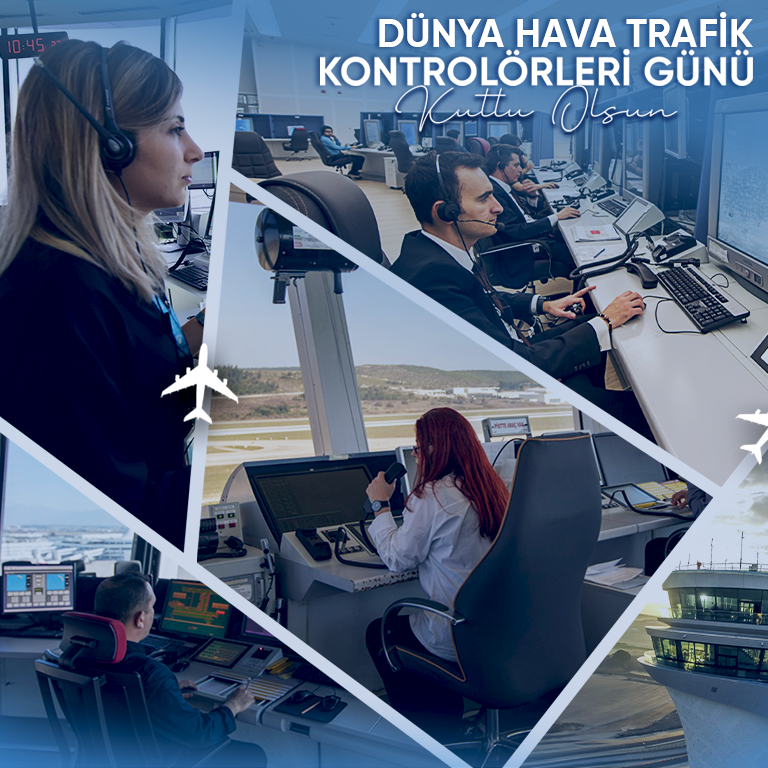 YÖNETİM KURULU BAŞKANI VE GENEL MÜDÜRÜMÜZ ENES ÇAKMAK’IN “20 EKİM DÜNYA HAVA TRAFİK KONTROLÖRLERİ GÜNÜ” MESAJI