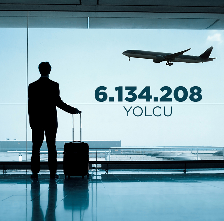 KASIM AYINDA YAKLAŞIK 6,2 MİLYON YOLCU HAVA YOLUNU KULLANDI