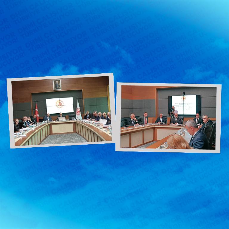 TBMM KİT KOMİSYONUNDA DHMİ GENEL MÜDÜRLÜĞÜNÜN 2019-2020 HESAPLARI İBRA EDİLDİ 