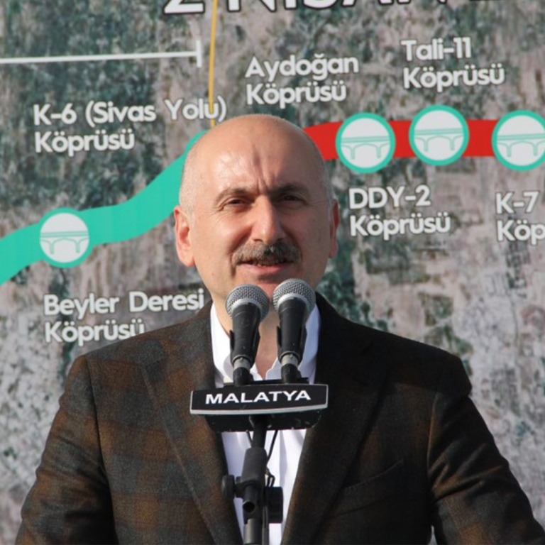 CUMHURBAŞKANI ERDOĞAN, MALATYA ÇEVRE YOLU 1. KESİMİNİN AÇILIŞINA CANLI BAĞLANTI İLE KATILDI