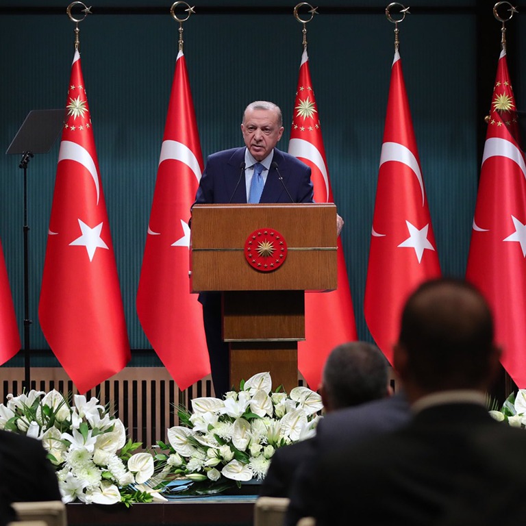 CUMHURBAŞKANIMIZ ERDOĞAN : "TÜRKİYE'NİN EN BÜYÜK MESAFE KATETTİĞİ ALANLARDAN BİRİ HAVACILIK SEKTÖRÜ"