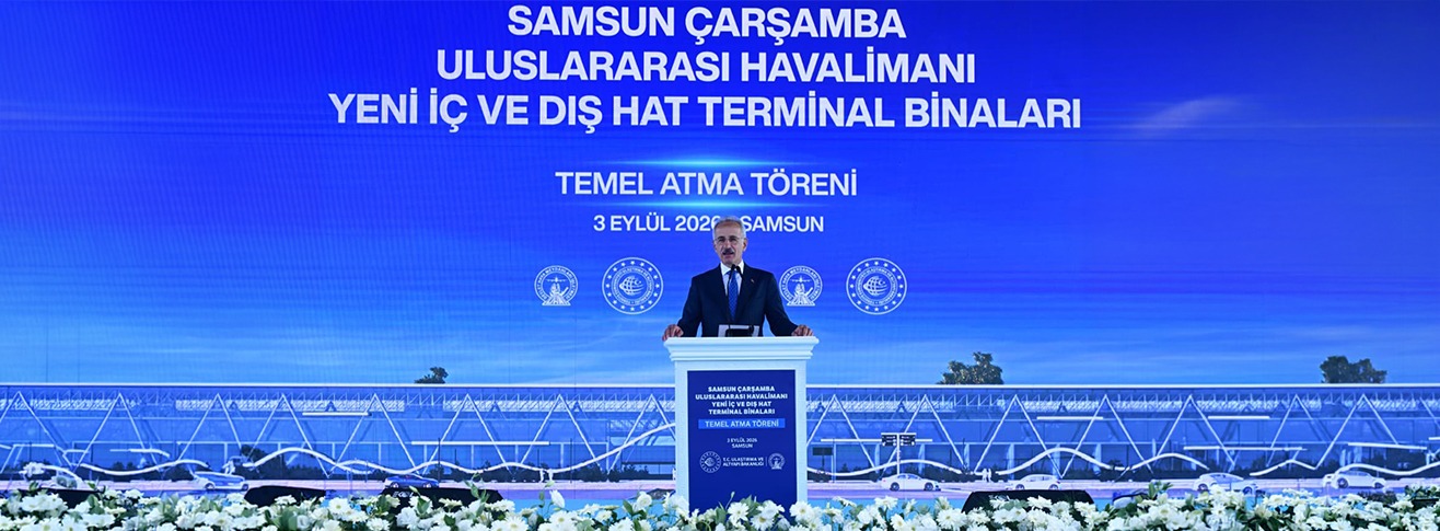 SAMSUN ÇARŞAMBA HAVALİMANI'NIN YOLCU KAPASİTESİ 3 MİLYONA ÇIKIYOR