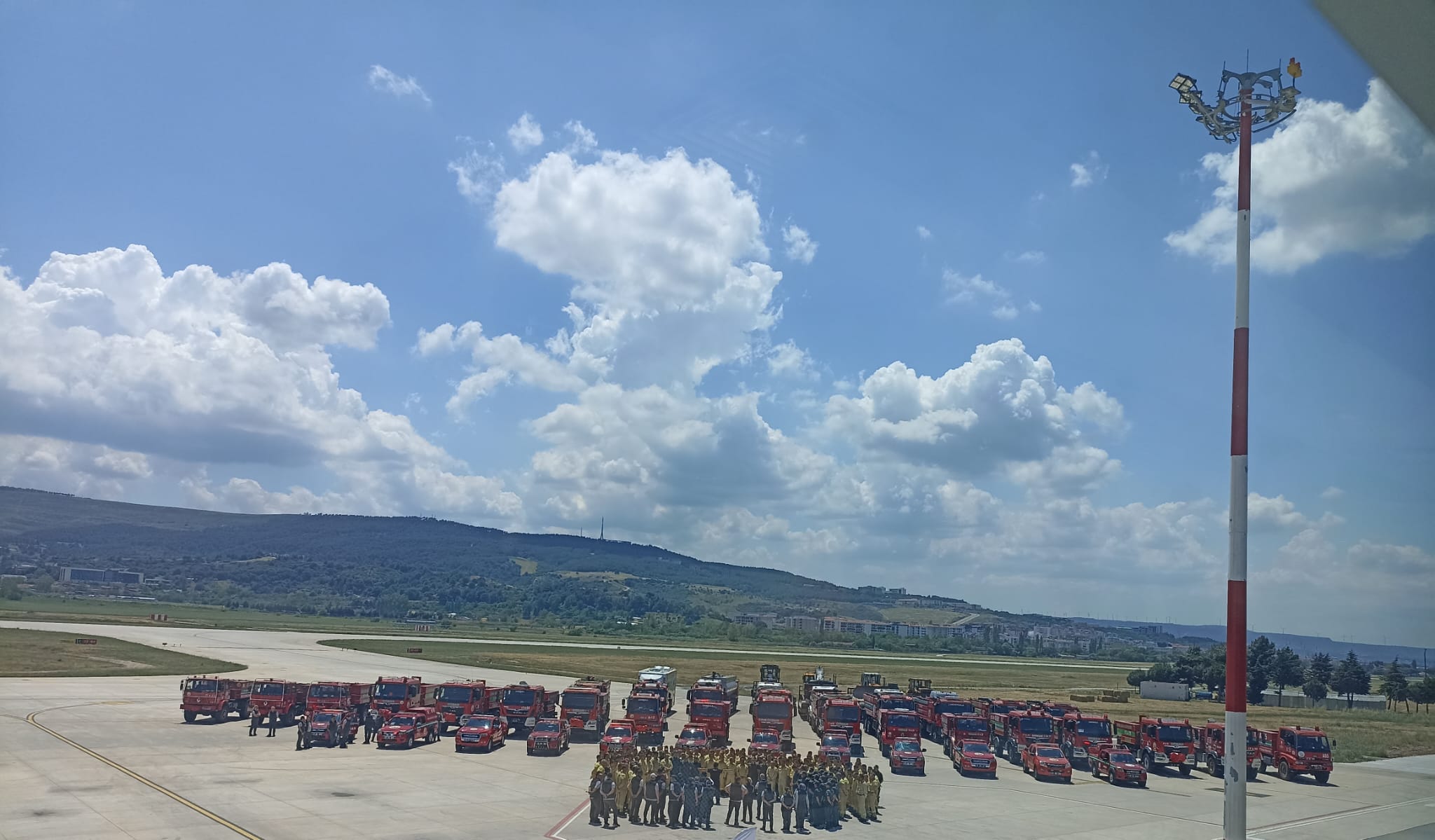 Çanakkale Havalimanı’nda “Orman Yangınlarıyla Mücadele Sezon Başlangıç Töreni” Düzenlendi.