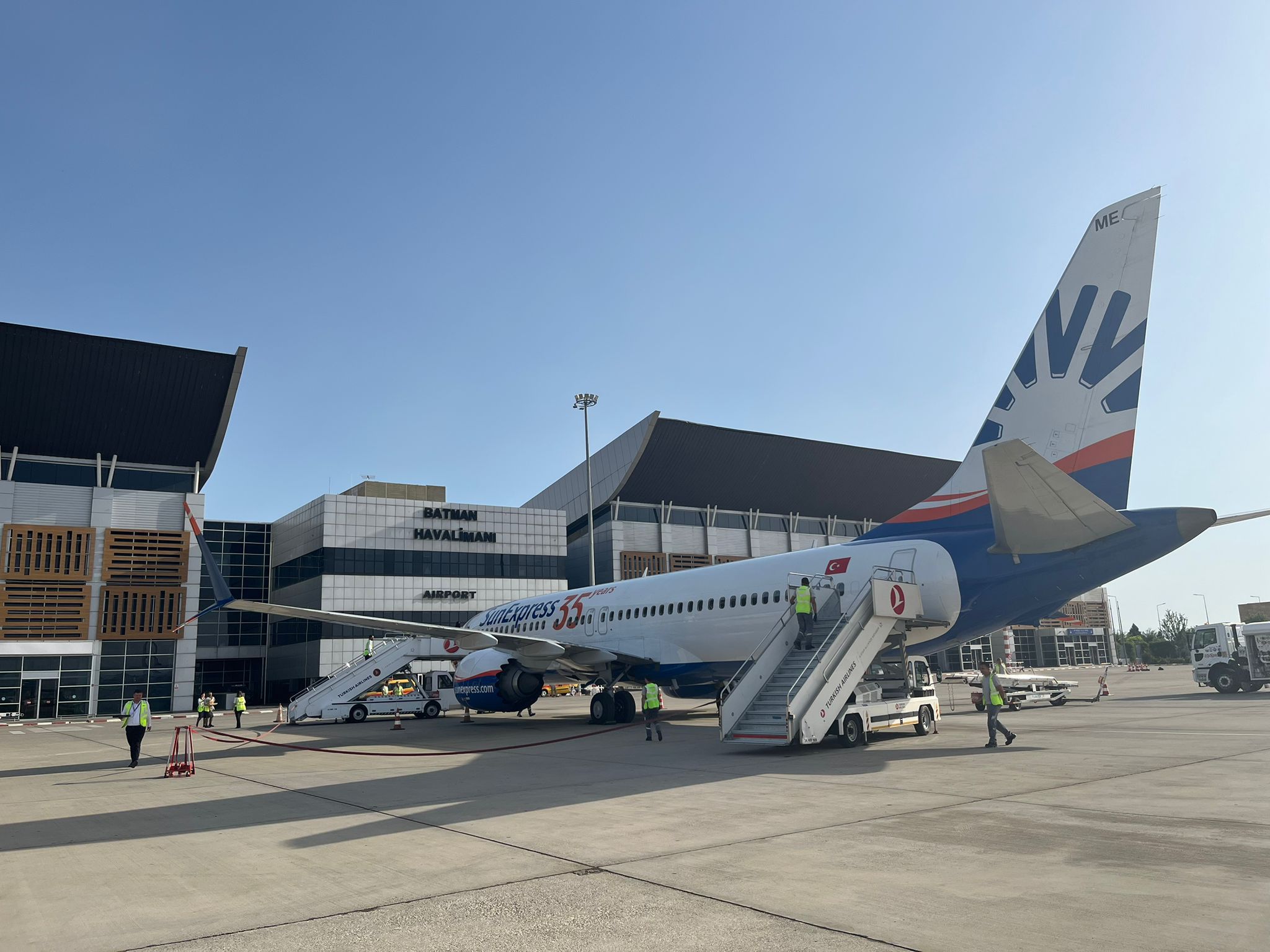 Batman-İzmir Hattında SunExpress Seferleri Başladı