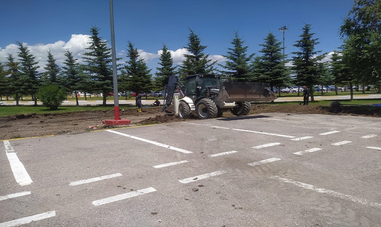 HAVALİMANIMIZ VIP ARAÇLARI OTOPARKI GENİŞLETİLDİ
