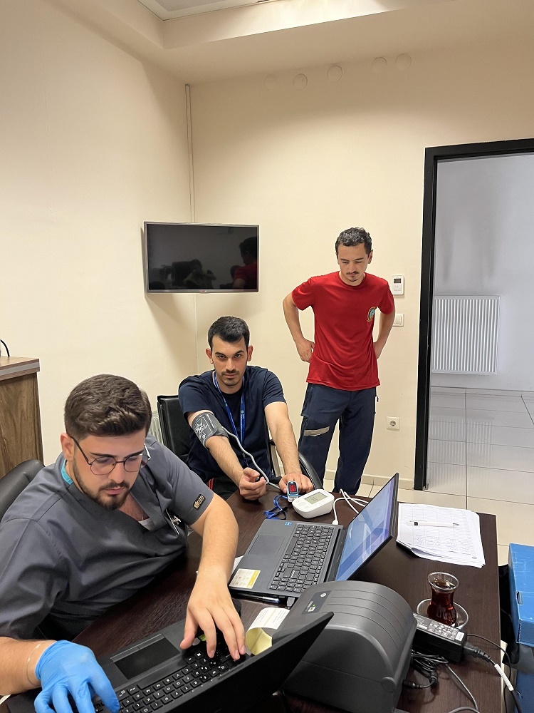 DHMİ TRABZON HAVALİMANI BAŞMÜDÜRLÜĞÜ ÇALIŞANLARI SAĞLIK TARAMASI YAPILDI.