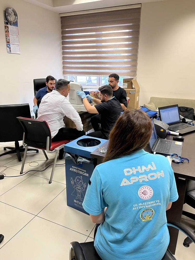 DHMİ TRABZON HAVALİMANI BAŞMÜDÜRLÜĞÜ ÇALIŞANLARI SAĞLIK TARAMASI YAPILDI.