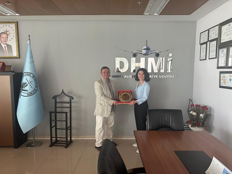 DEVLET HAVA MEYDANLARI GENEL MÜDÜRLÜĞÜMÜZ DESTEK HİZMETLERİ DAİRE BAŞKANI VE KAMU ÖZEL İŞ BİRLİĞİ DAİRESİ BAŞKANI HAVALİMANIMIZI ZİYARET ETTİ