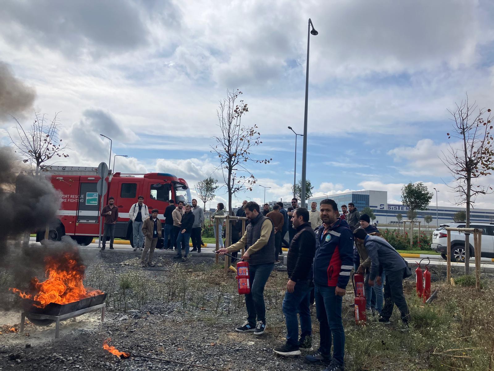 Binaların Yangından Korunması Eğitimi