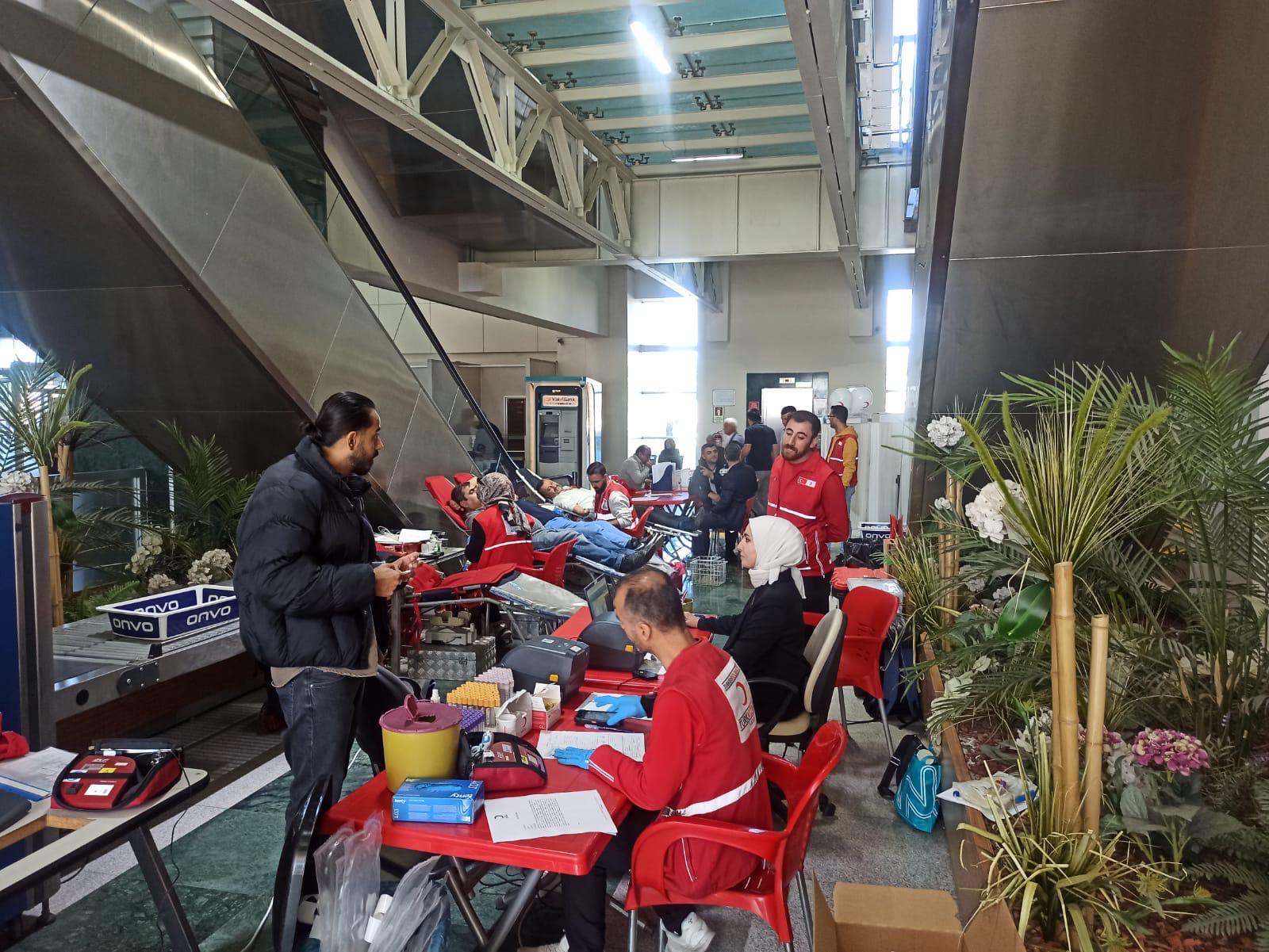 Batman Havalimanı’nda Kızılay Haftası’na Özel Kan Bağışı Kampanyası