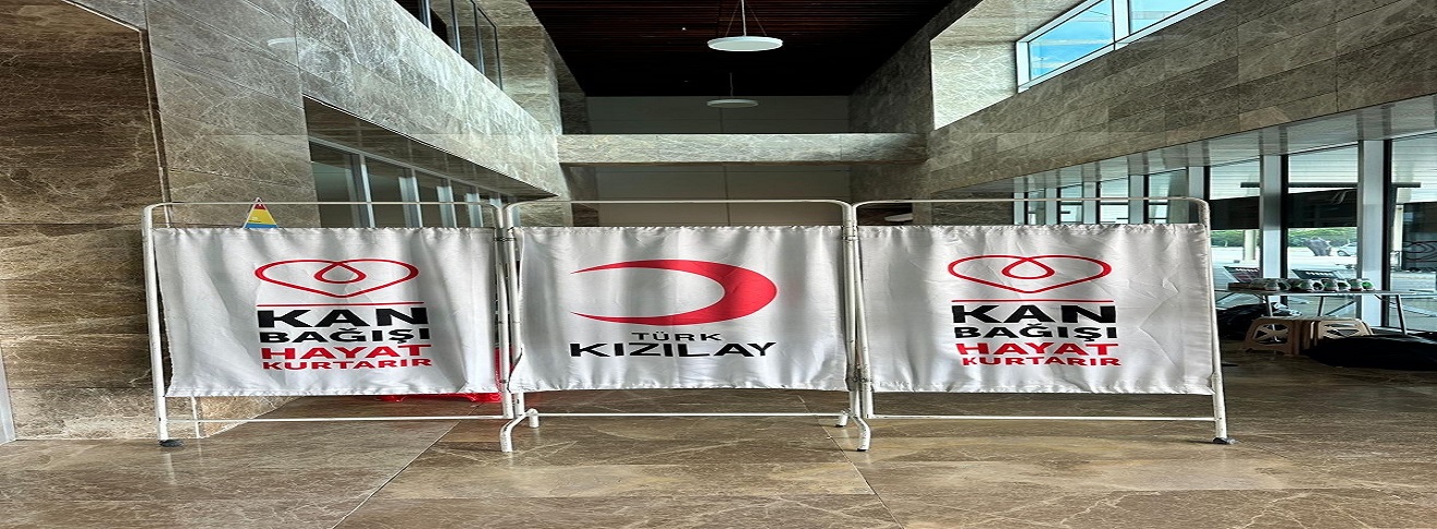 HAVALİMANIMIZDA KIZILAY KAN BAĞIŞI KAMPANYASI