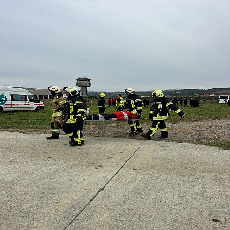 DHMİ SİNOP HAVALİMANI MÜDÜRLÜĞÜ  2025 YILI ACİL DURUM PLANI  GENİŞ KATILIMLI UÇAK KAZA KIRIM TATBİKATI