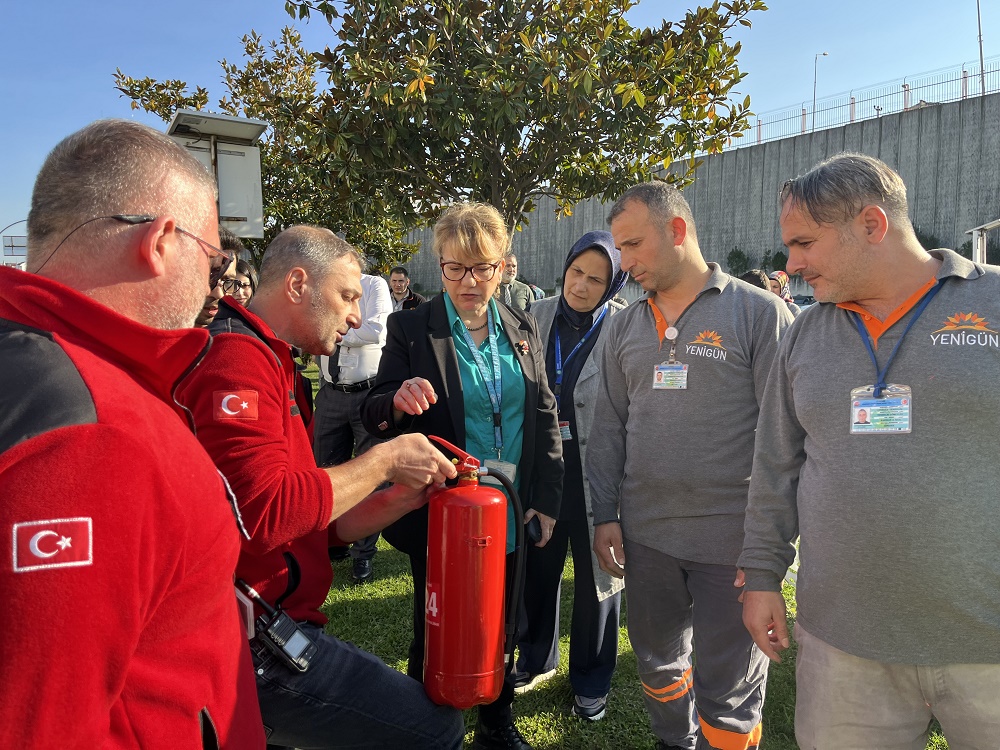 TRABZON HAVALİMANI BAŞMÜDÜRLÜĞÜ TARAFINDAN ACİL DURUM TATBİKATI GERÇEKLEŞTİRİLMİŞTİR. 