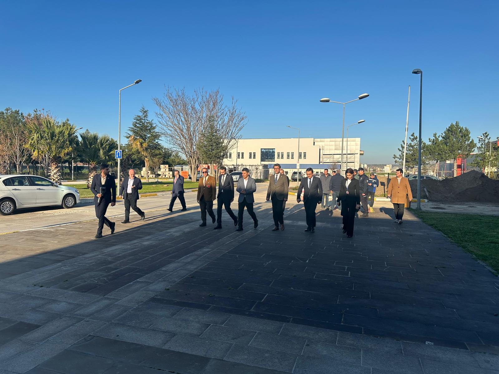 Ulaştırma ve Alt Yapı Bakan Yardımcısının Çanakkale Havalimanı Ziyareti