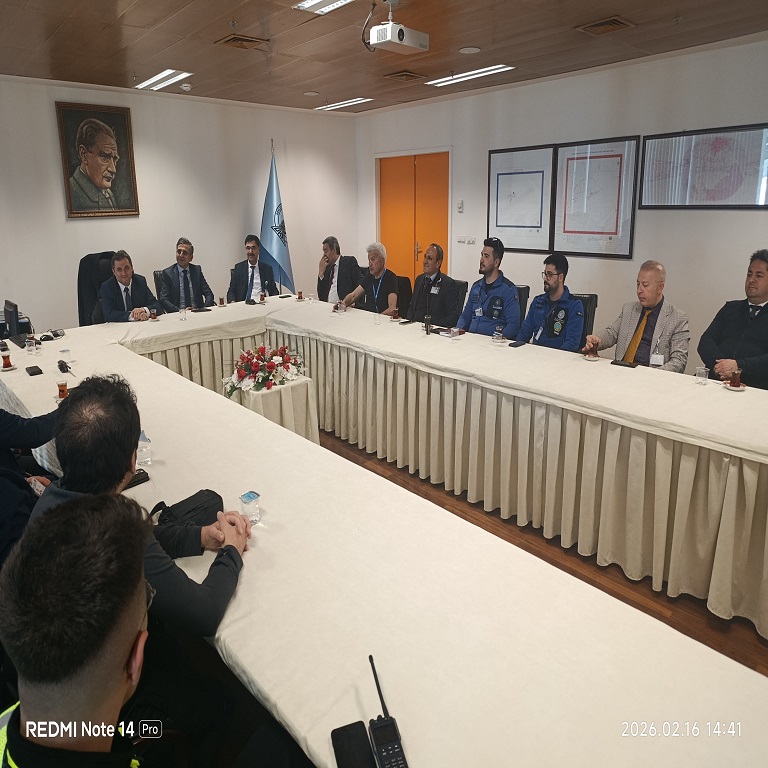 HAVALİMANIMIZDA DEVİR TESLİM TÖRENİ DÜZENLENDİ