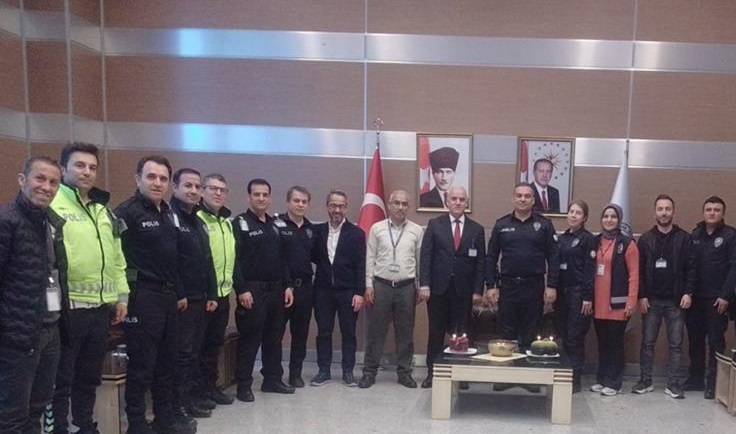 HAVALİMANIMIZDA POLİS HAFTASI KUTLANDI