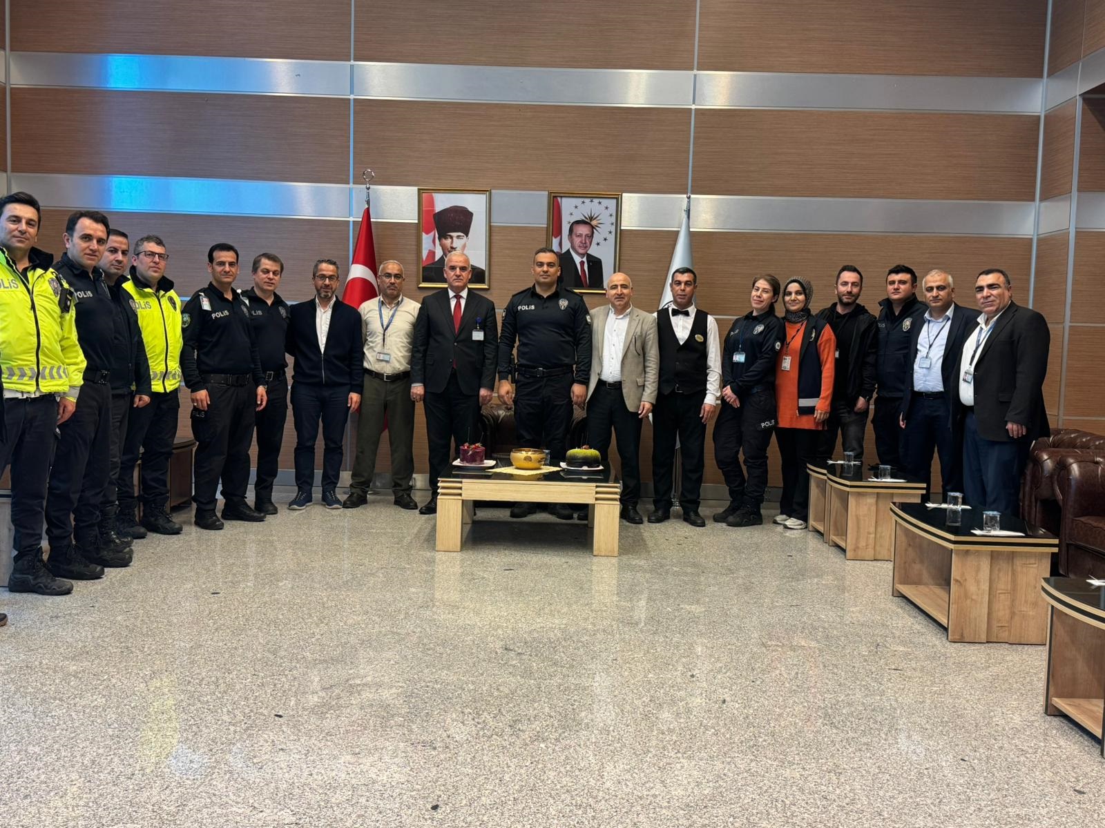 HAVALİMANIMIZDA POLİS HAFTASI KUTLANDI