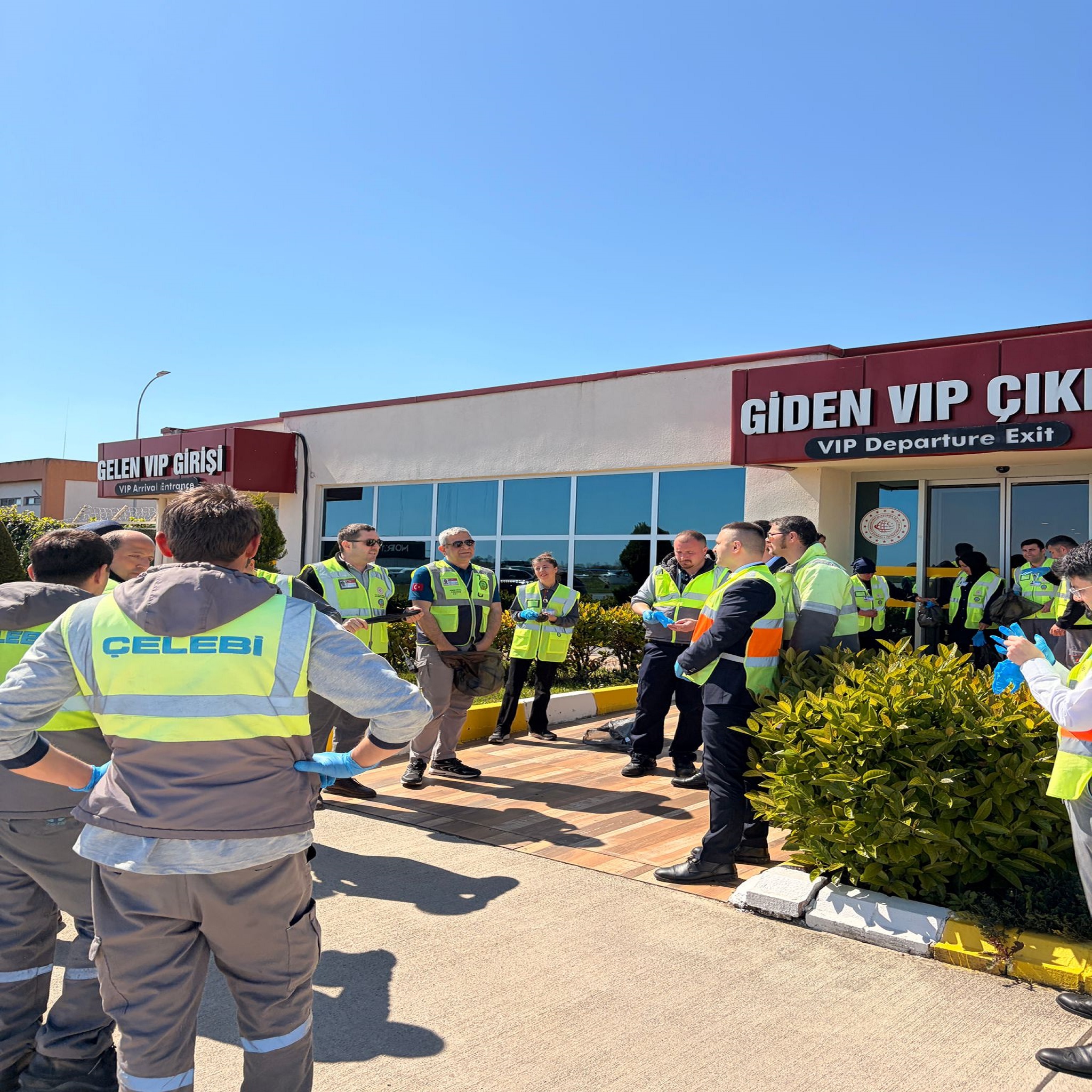 SAMSUN ÇARŞAMBA HAVALİMANINDA FOD YÜRÜYÜŞÜ ETKİNLİĞİ