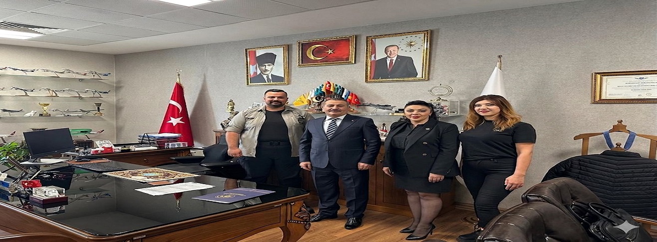 GİRNE AMERİKAN ÜNİVERSİTESİNDEN HAVALİMANIMIZA ZİYARET