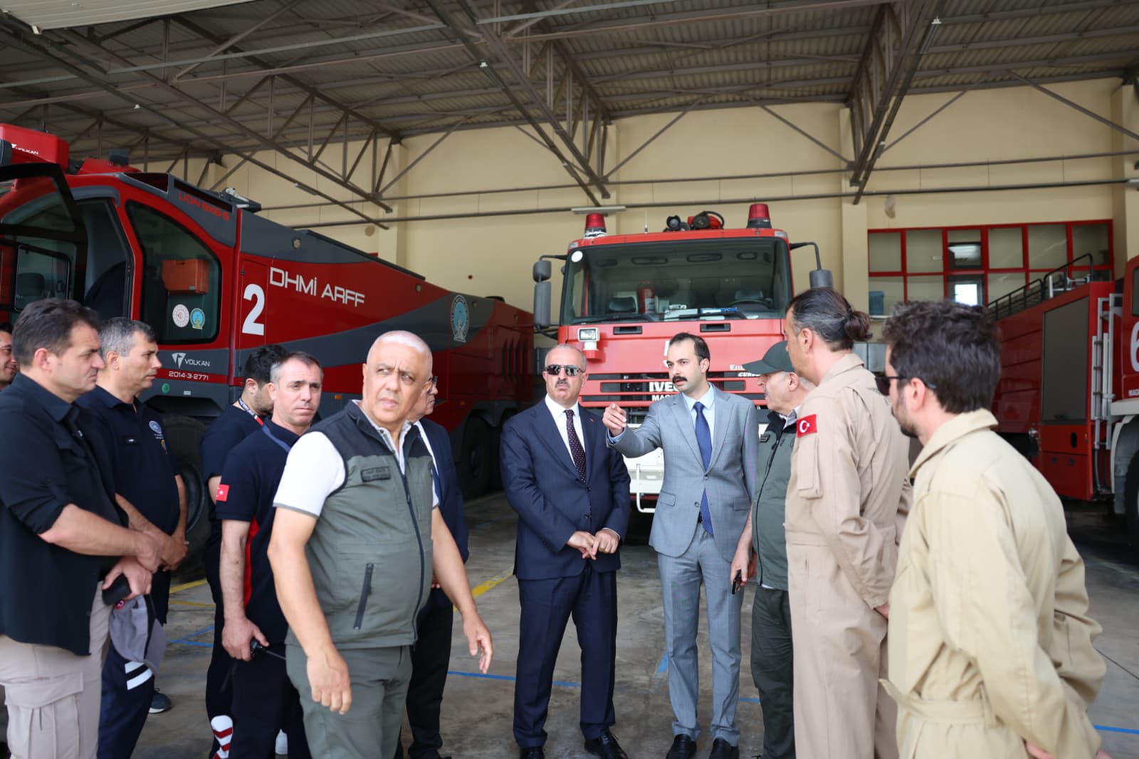 Çanakkale Valimizin Havalimanı Ziyareti 