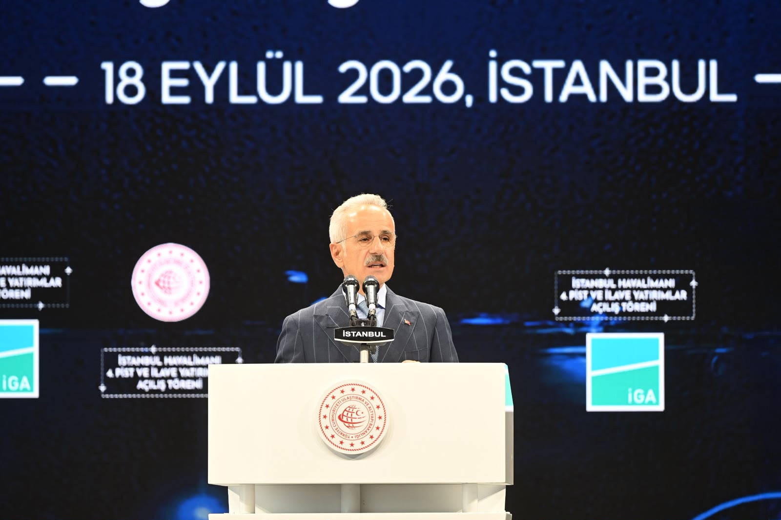 CUMHURBAŞKANI ERDOĞAN’IN TALİMATIYLA 4. PİSTTEN İLK UÇAK HAVALANDI