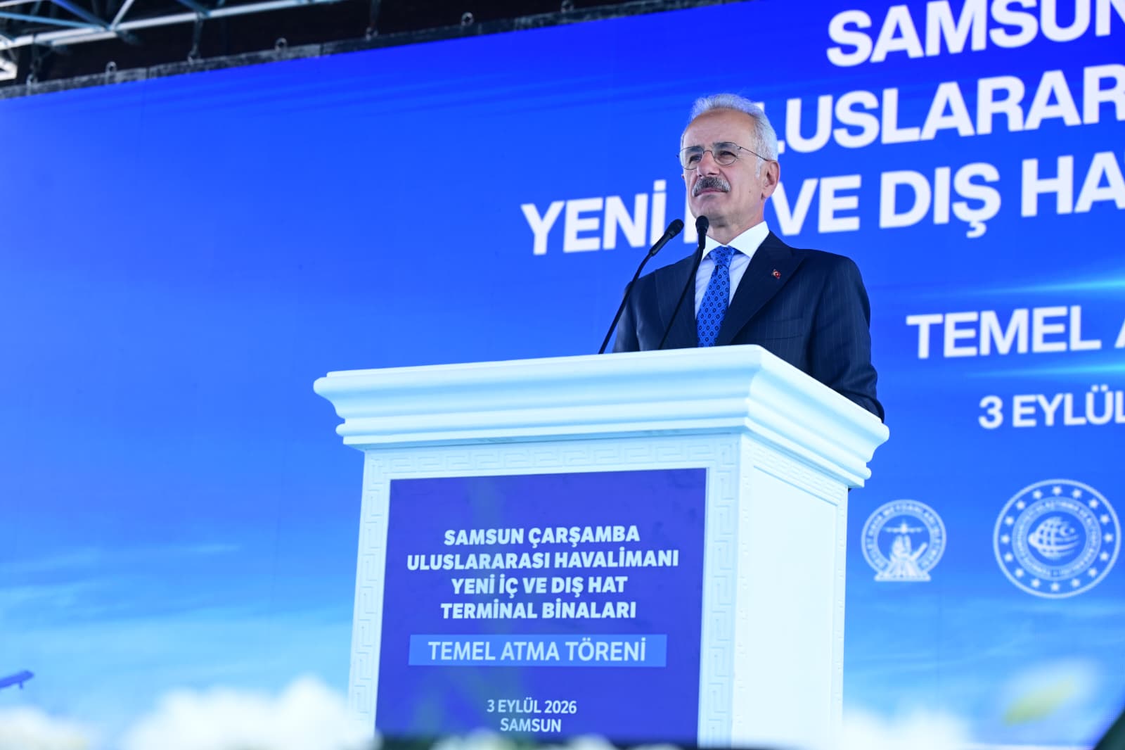 SAMSUN ÇARŞAMBA HAVALİMANI'NIN YOLCU KAPASİTESİ 3 MİLYONA ÇIKIYOR