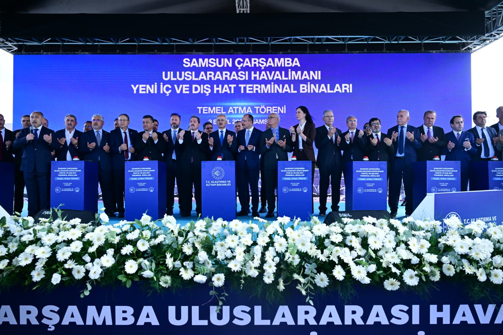 SAMSUN ÇARŞAMBA HAVALİMANI'NIN YOLCU KAPASİTESİ 3 MİLYONA ÇIKIYOR