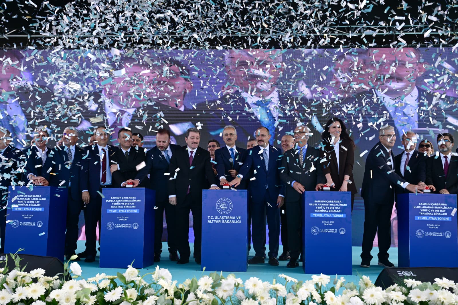 SAMSUN ÇARŞAMBA HAVALİMANI'NIN YOLCU KAPASİTESİ 3 MİLYONA ÇIKIYOR