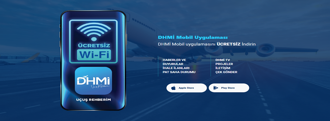 DHMİ'den Mobil Uygulama "UÇUŞ REHBERİM"