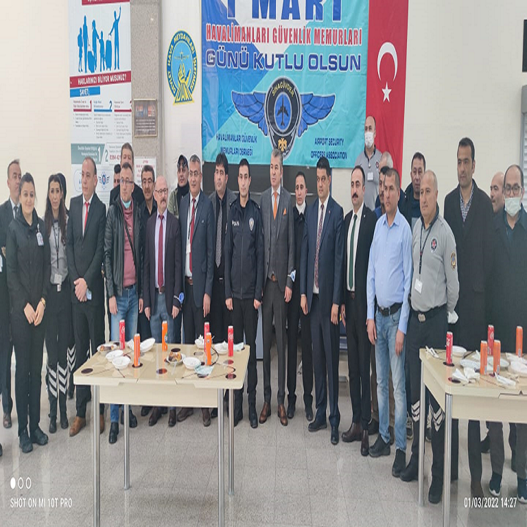 HAVALİMANI MÜDÜRÜMÜZ SERDAR YILMAZ'IN 1 MART HAVALİMANLARI GÜVENLİK MEMURLARI GÜNÜ MESAJI 