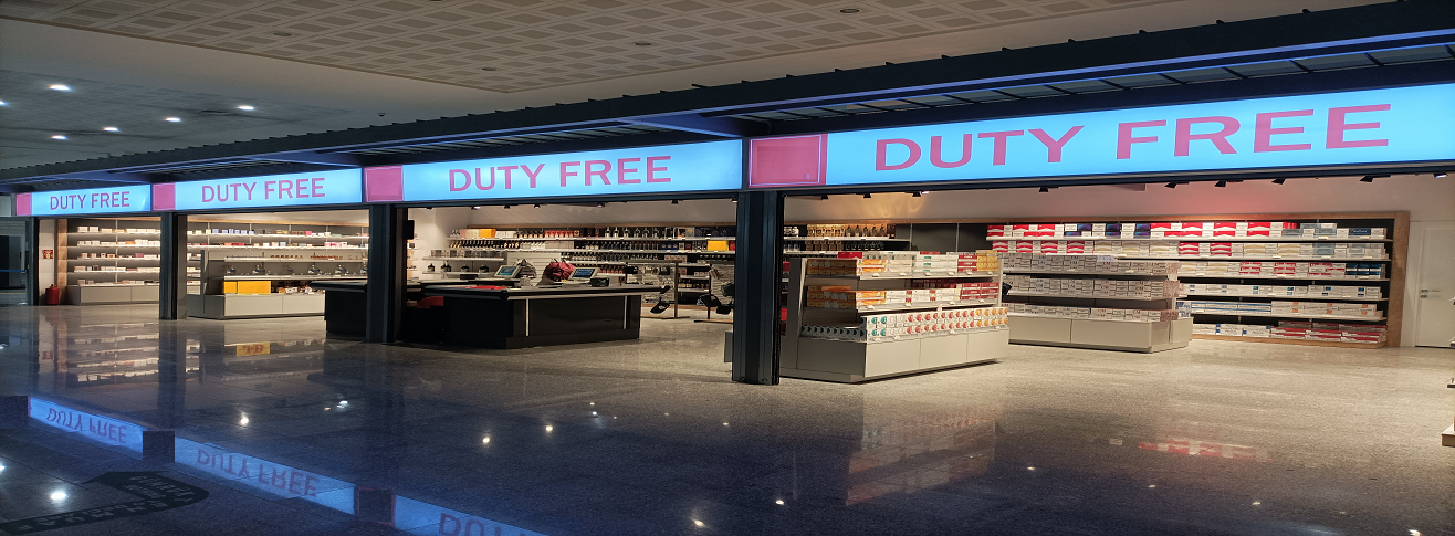 Havalimanımızda Gümrüksüz Satış Mağazası (Duty Free) Hizmet Vermeye Başlamıştır.