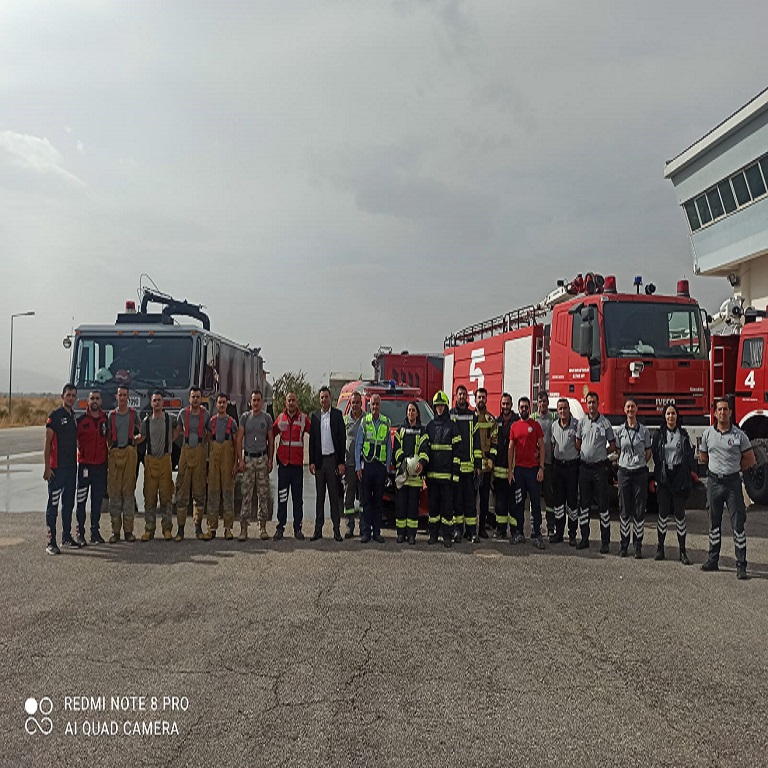 Havalimanımızda ARFF Yangın Tatbikatı Başarılı Bir Şekilde Yapıldı.
