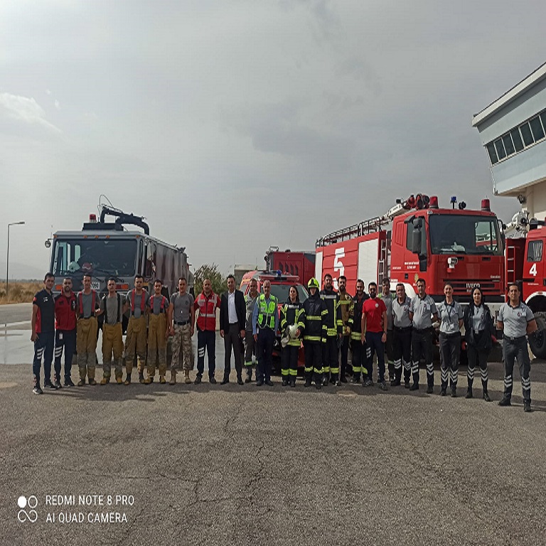 Havalimanımızda ARFF Yangın Tatbikatı Başarılı Bir Şekilde Yapıldı.