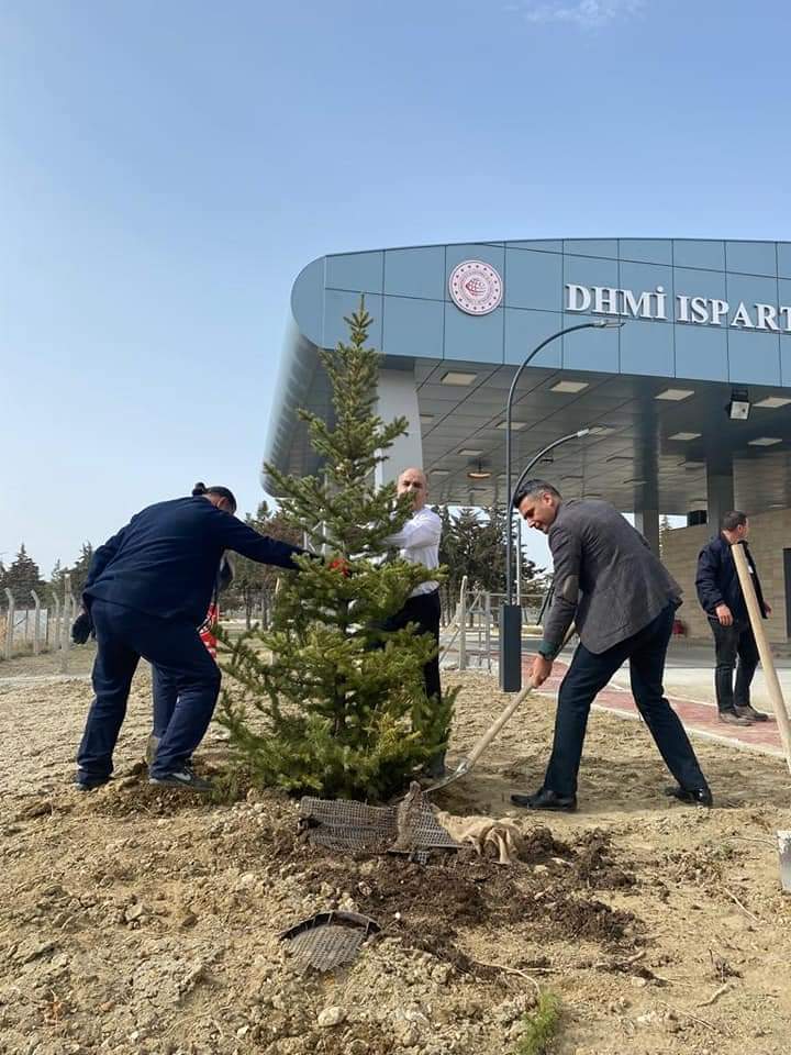 Havalimanımızda 11 Kasım Milli Ağaçlandırma Günü Etkinliği Gerçekleştirildi