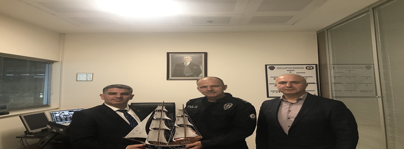Sinop Havalimanı Şube Müdürü Yardımcısı Ahmet GÜN Makamında Ziyaret Edildi