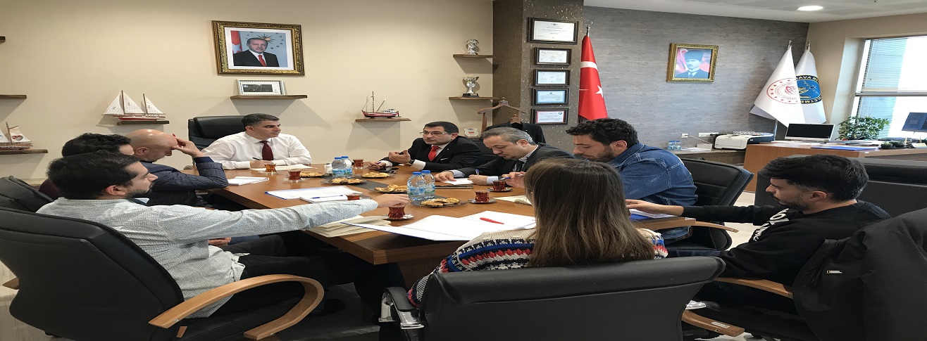 Havalimanı Hizmetlerinin Geliştirilmesi Kapsamında Ar-Ge ve İnovasyon Ekibi Toplantısı Gerçekleşti