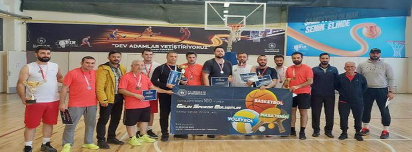 BİNGÖL HAVALİMANI ERKEK BASKETBOL TAKIMI KAMU SPOR OYUNLARI BİRİNCİSİ