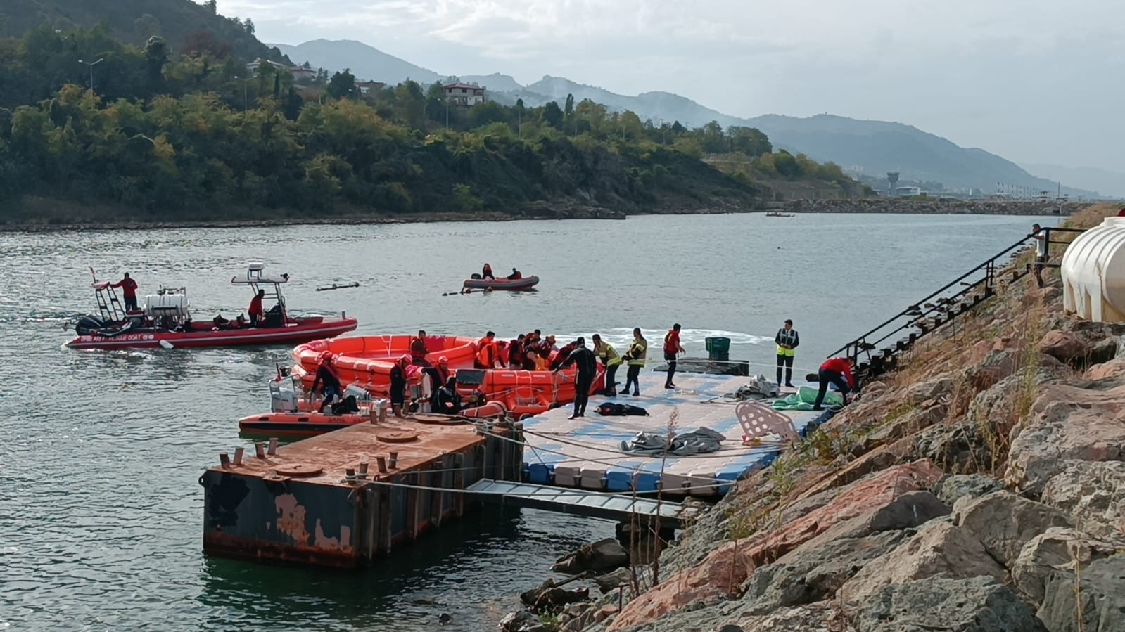 ORDU GİRESUN HAVALİMANI’NDA ACİL DURUM TATBİKATI YAPILDI