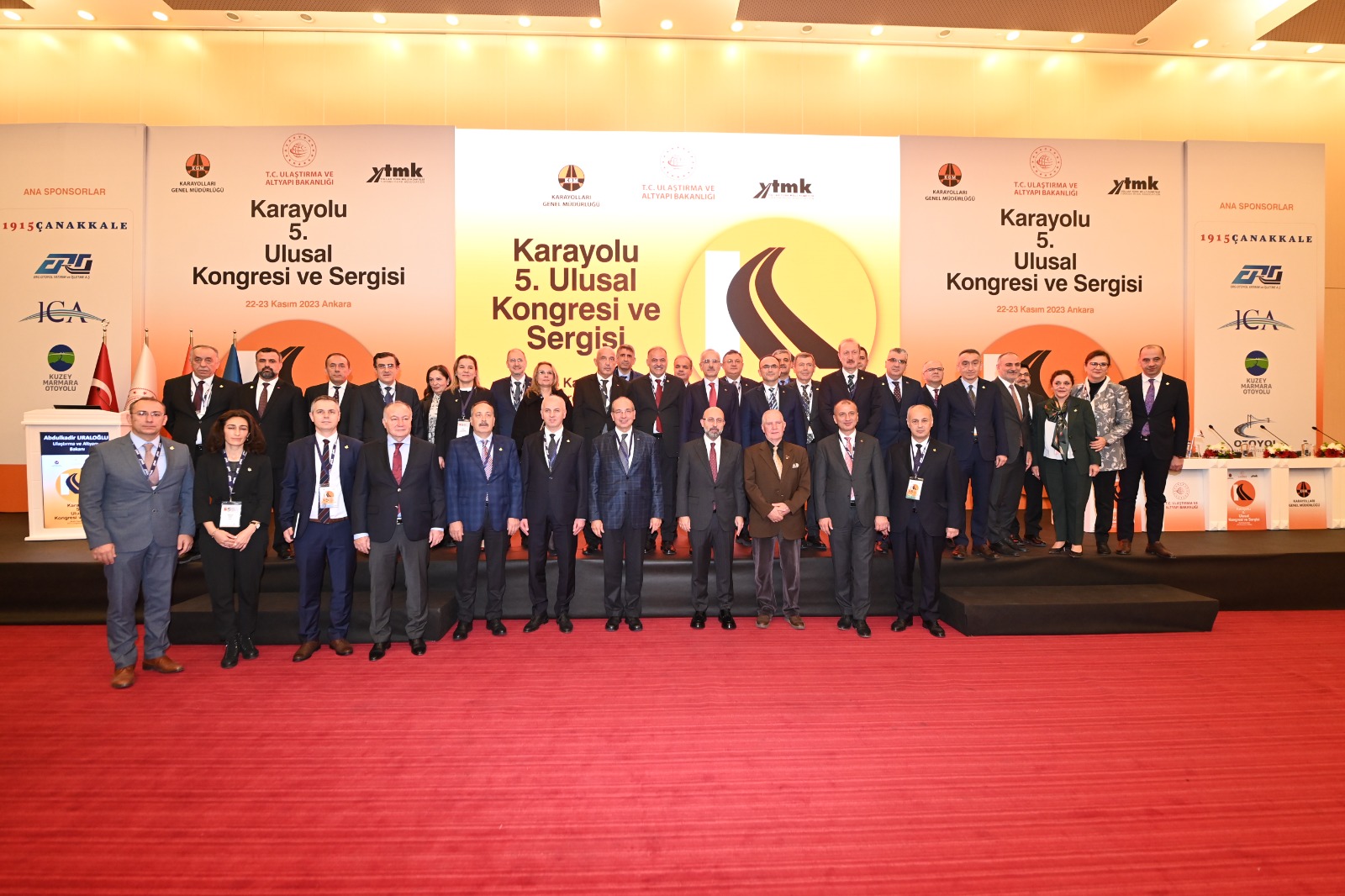 YK BAŞKANI VE GENEL MÜDÜRÜMÜZ HÜSEYİN KESKİN KARAYOLU 5. ULUSAL KONGRESİ VE SERGİSİ KAPSAMINDA DÜZENLENEN TÜRKİYE YÜZYILINDA ULAŞIM PANELİNDE KONUŞTU