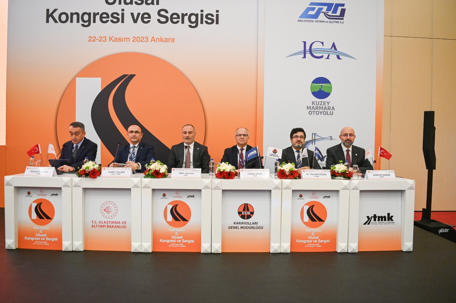 YK BAŞKANI VE GENEL MÜDÜRÜMÜZ HÜSEYİN KESKİN KARAYOLU 5. ULUSAL KONGRESİ VE SERGİSİ KAPSAMINDA DÜZENLENEN TÜRKİYE YÜZYILINDA ULAŞIM PANELİNDE KONUŞTU