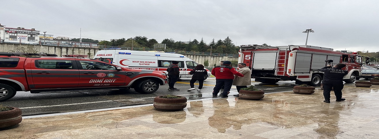 TRABZON HAVALİMANI BAŞMÜDÜRLÜĞÜ TARAFINDAN İŞ SAĞLIĞI VE GÜVENLİĞİ KANUNU KAPSAMINDA ACİL DURUM TATBİKATI GERÇEKLEŞTİRİLMİŞTİR. 