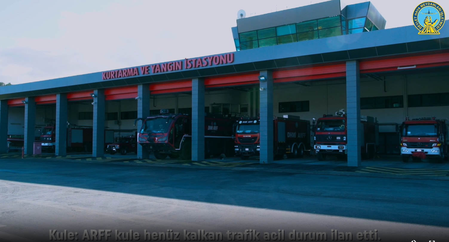 ORDU GİRESUN HAVALİMANI’NDA GENİŞ KATILIMLI ACİL DURUM TATBİKATI YAPILDI