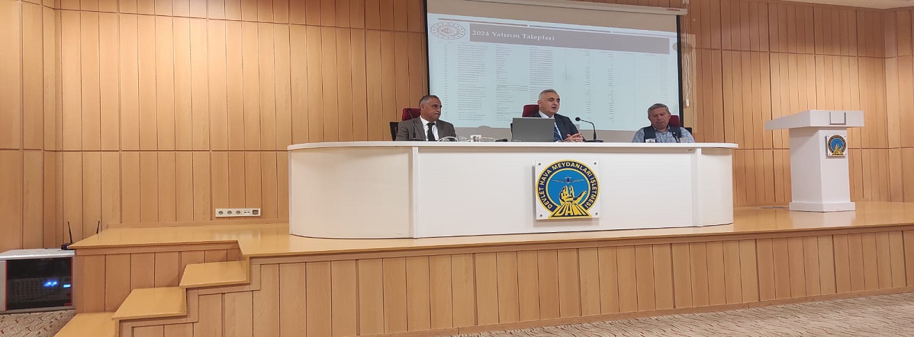 Uçak Yangın Söndürme Simülatörü Eğitimleri ve Satın Alma Ve İkmal Dairesi Başkanlığı Semineri 
